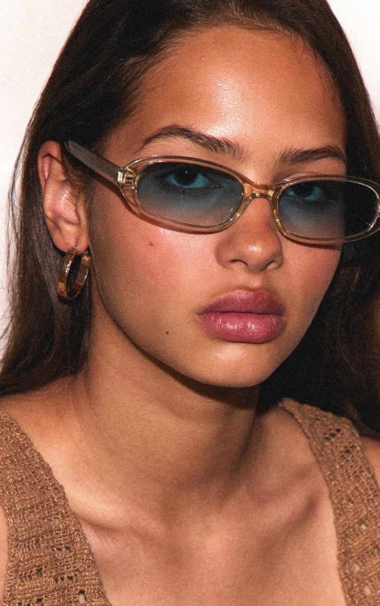 A.KJ?RBEDE Macy Sunglasses - Ecru Transparent