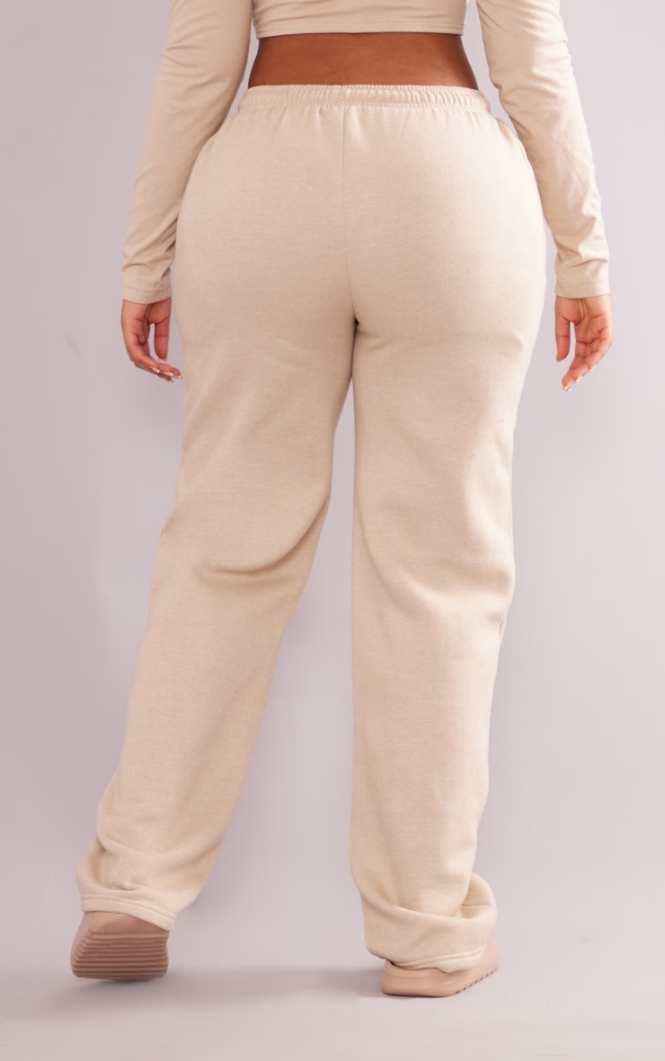 PRETTYLITTLETHING Shape Stone Zip Pocket Detail Wide Leg Joggers 6 PRETTYLITTLETHING Shape Stone Zip Pocket Detail Wide Leg Joggers