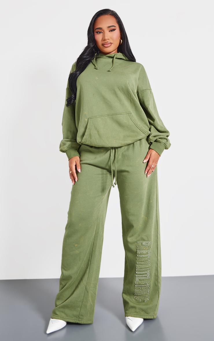 PRETTYLITTLETHING Shape Khaki Hoodie 3 PRETTYLITTLETHING Shape Khaki Hoodie