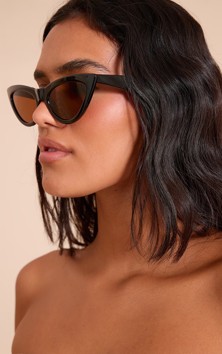 Black Cat Eye Sunglasses