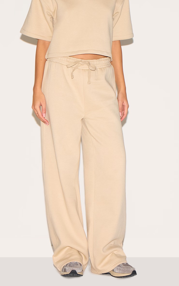 Stone Thick Waistband Wide Leg Joggers 5 Stone Thick Waistband Wide Leg Joggers