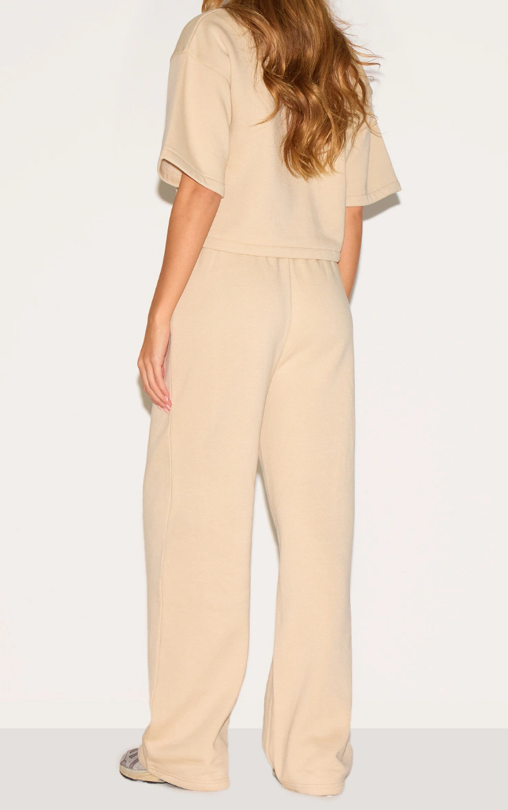 Stone Thick Waistband Wide Leg Joggers 6 Stone Thick Waistband Wide Leg Joggers