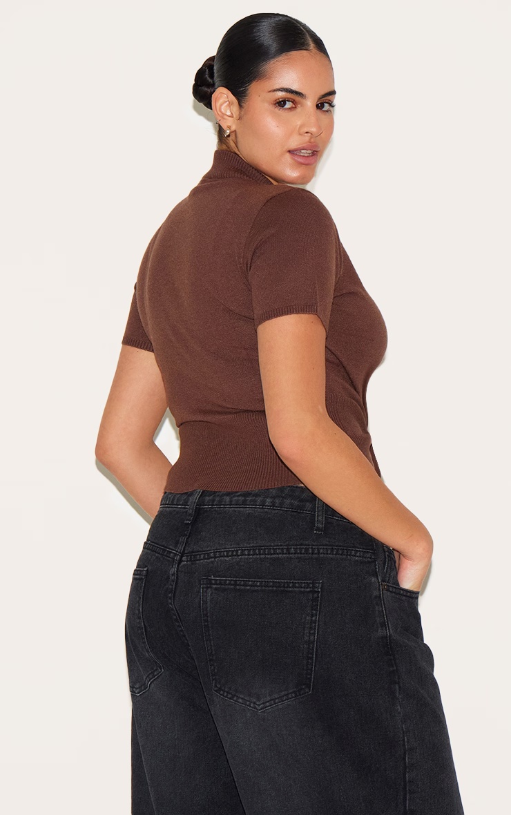 Plus Chocolate Basic Knit T Shirt 2 Plus Chocolate Basic Knit T Shirt