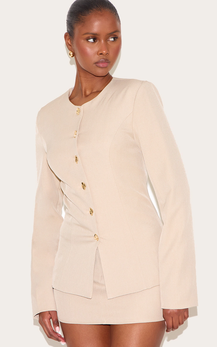 Clay Tailored Mini Skirt 1 Clay Tailored Mini Skirt