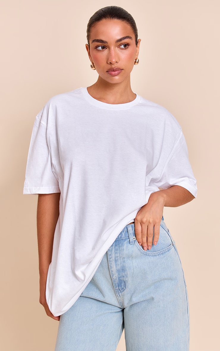 White Sardines Graphic Oversized T-shirt 3 White Sardines Graphic Oversized T-shirt