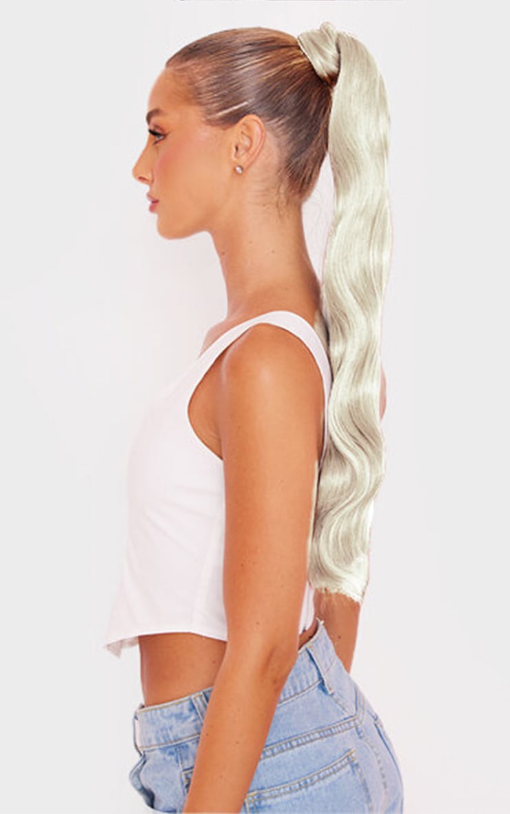Hair Choice Extensions Power Pony Wavy 26 Inch Amber