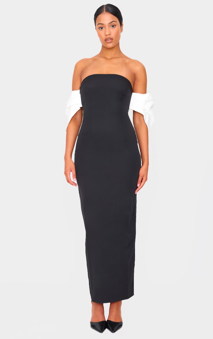chocolate brown formal dresses Bridesmaid Dress Ayla Split Convertible Chiffon Brides #0 Black and Light Purple Color:Paprika