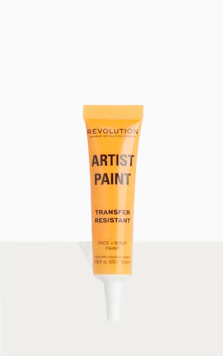 Revolution Artist Collection Artist Face & Body Paint Yellow 15ml