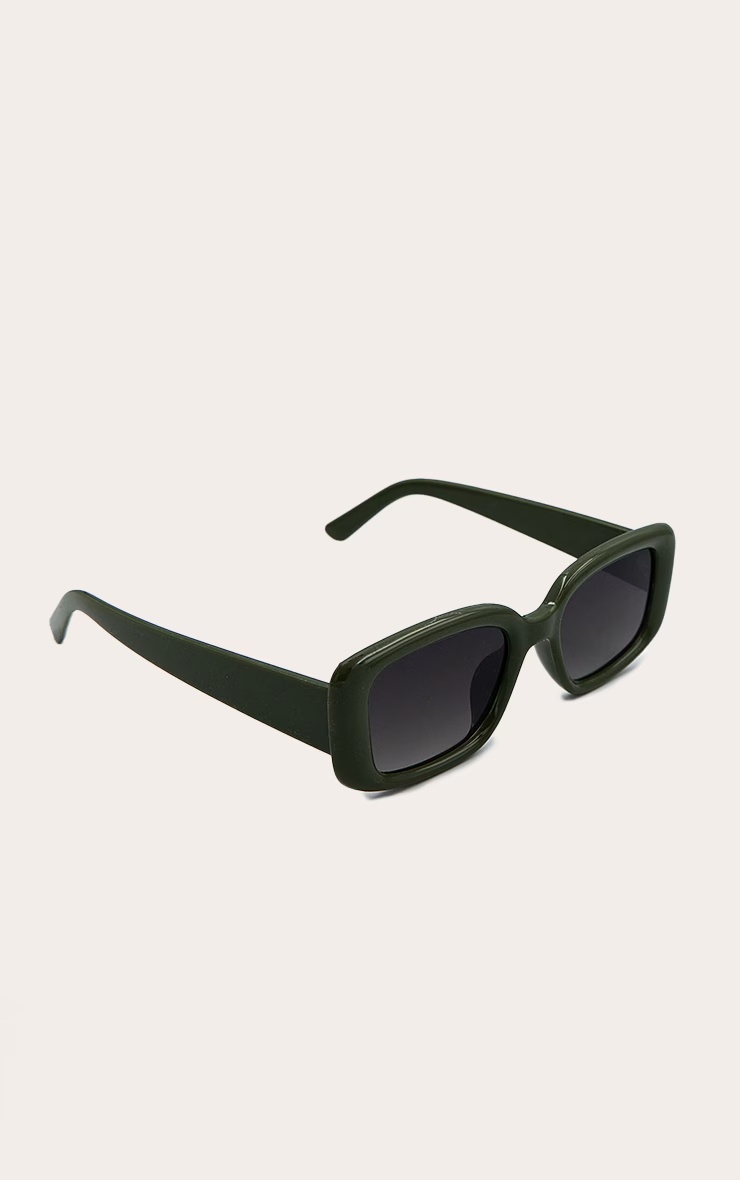 Khaki Square Sunglasses 5 Khaki Square Sunglasses