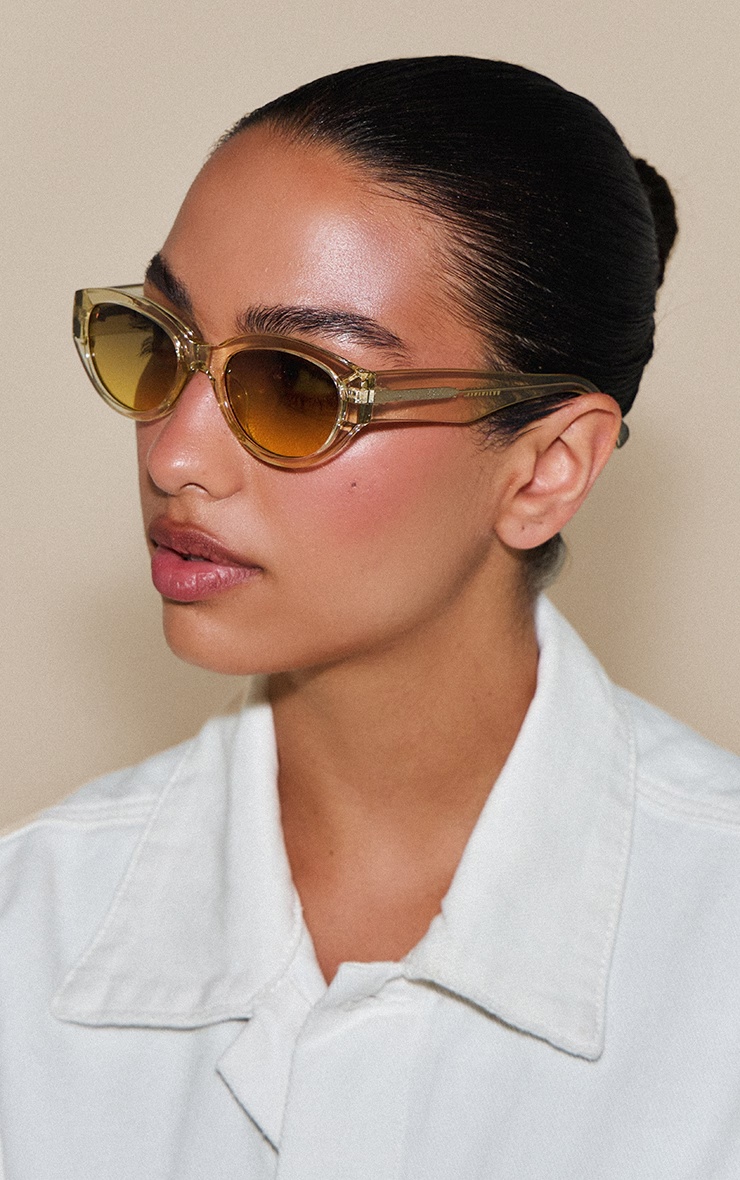 A.KJ?RBEDE Winnie Sunglasses - Ecru
