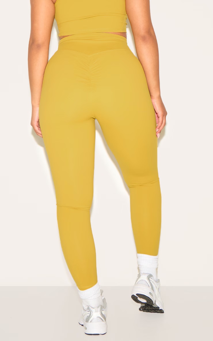 Shape Olive Active Highwaisted Ruched Bum Leggings 3 Shape Olive Active Highwaisted Ruched Bum Leggings