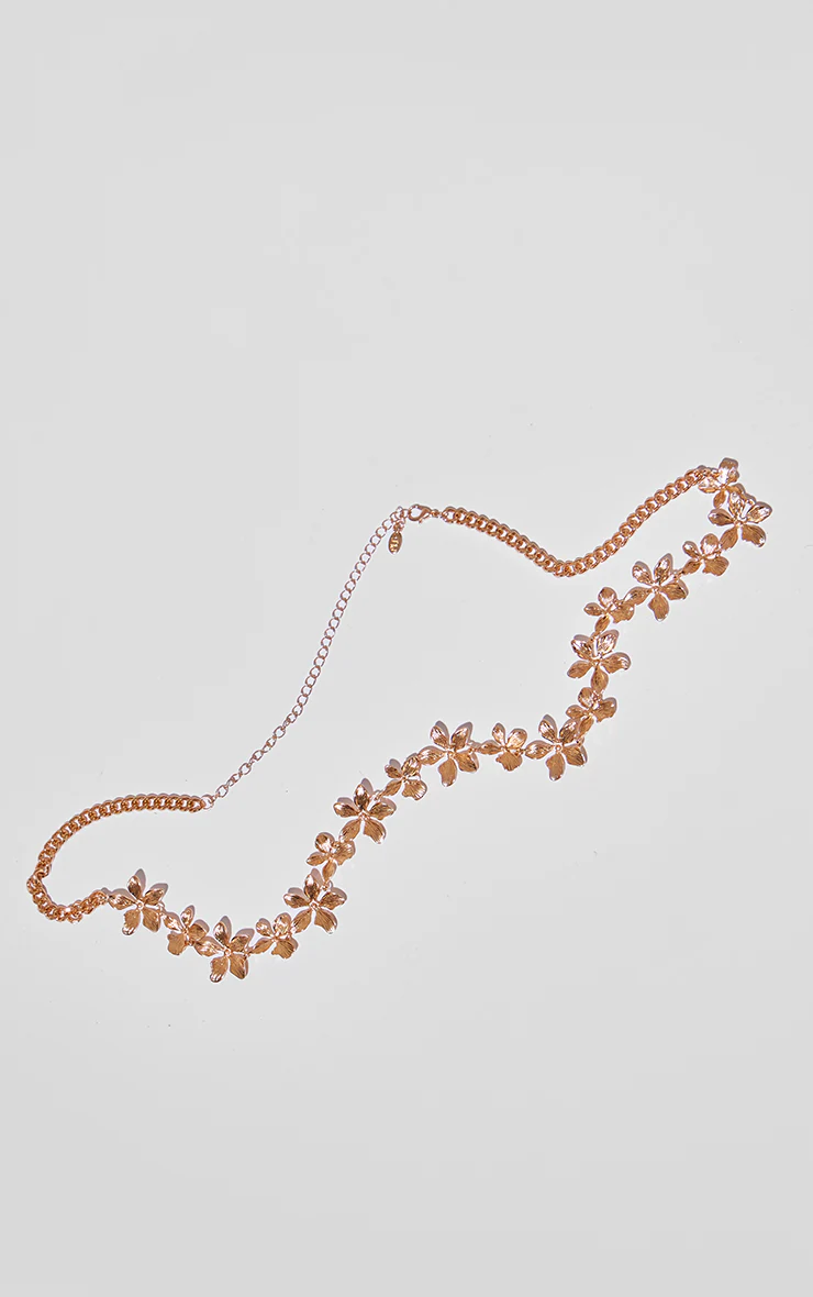 Gold Flower Belly Chain 5 Gold Flower Belly Chain