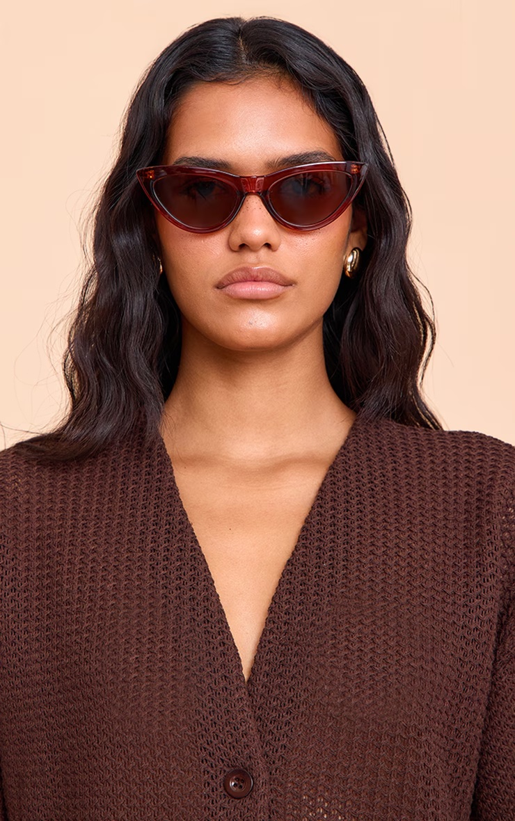 Amber Cat Eye Sunglasses