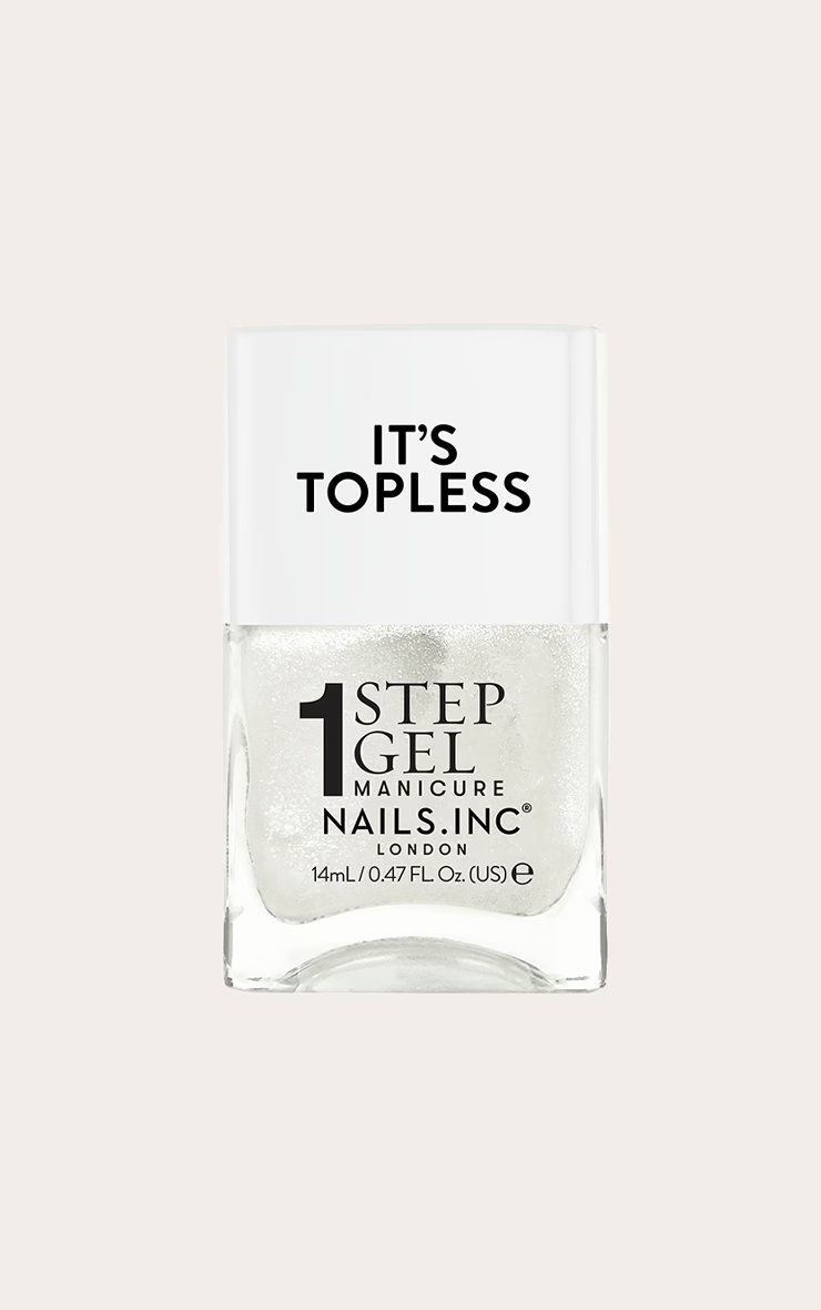 Nails Inc 1-Step Gel It's Topless Nail Polish Sydney